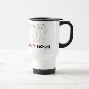 Taza De Viaje Nada empalma Bichons