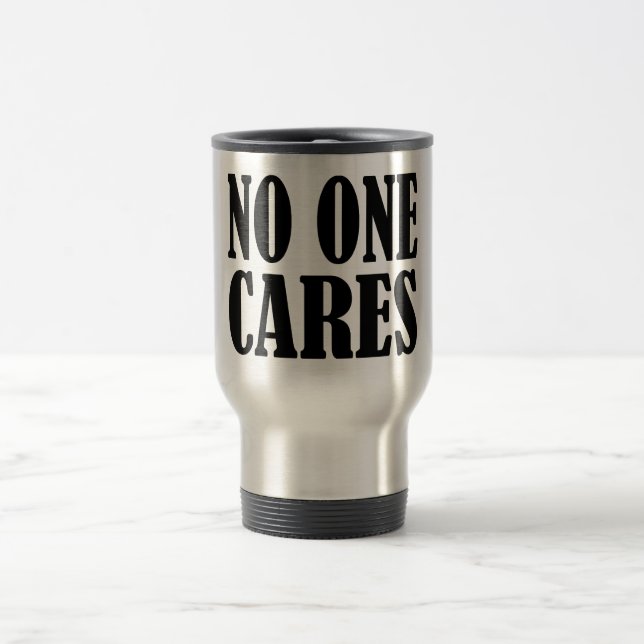 Taza De Viaje Nadie CUIDA (Centro)