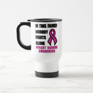 Taza De Viaje NADIE LUCHA SOLO... Cáncer de mama