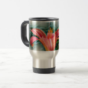 Taza De Viaje naranja lily