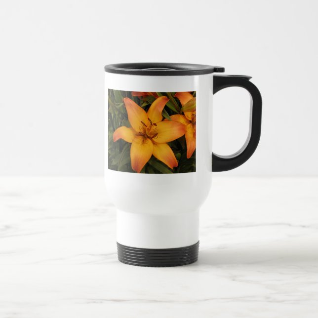 Taza De Viaje Naranja Lily (Derecha)