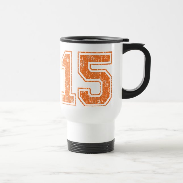 Taza De Viaje Naranja Retro 15 (Derecha)
