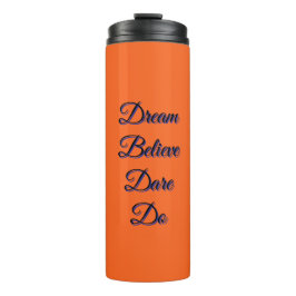 Taza de viaje Naranja Termo Tumbler