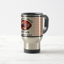 Taza De Viaje Naranja y regalos personalizados negro del
