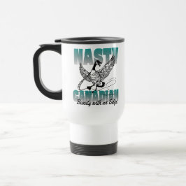 Taza De Viaje Nasty Canadian Canada Goose