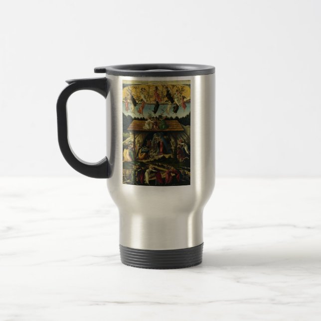 Taza De Viaje Natividad mística de Sandro Botticelli (Izquierda)