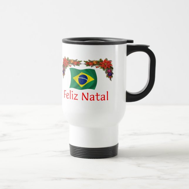 Taza De Viaje Navidad del Brasil (Derecha)