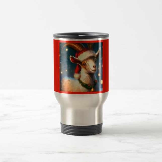 Taza De Viaje Navidad Goat 2 (Centro)
