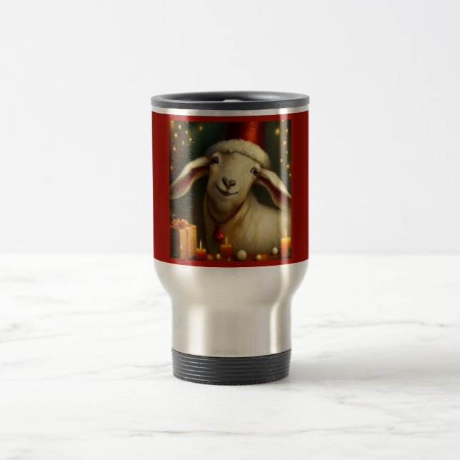 Taza De Viaje Navidad Goat 3 (Centro)