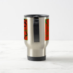 Taza De Viaje Navidad que almacena la taza del viaje