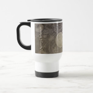 Taza De Viaje Navidad Vintage Café y Galletas