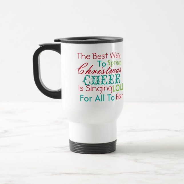 Taza De Viaje Navidades Cheer Mug (Izquierda)