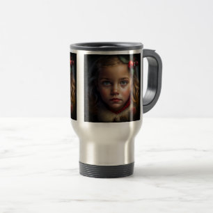 Taza De Viaje Navidades Chica Travel/Commuter Mug, 15 oz