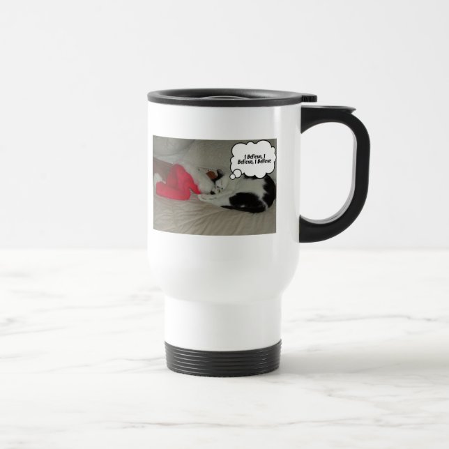 Taza De Viaje Navidades creen que gato Kitty (Derecha)
