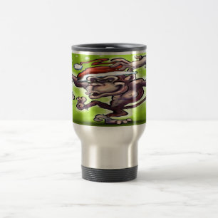 Taza De Viaje Navidades de Chimpanzee