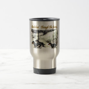 Taza De Viaje Navidades de Dachshund
