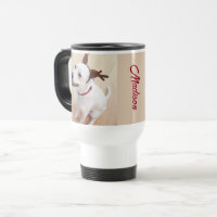 Navidades de nombres personalizados de perros reno