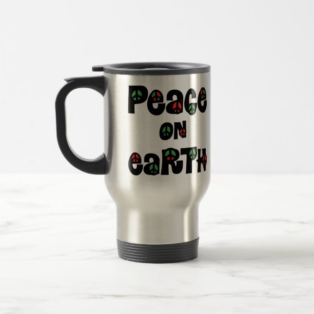 Taza De Viaje Navidades de Paz en la Tierra (Izquierda)