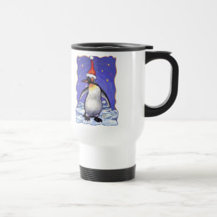 Taza De Viaje Navidades de Penguin
