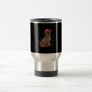Taza De Viaje Navidades de Terranova regalo ligero  amante de lo