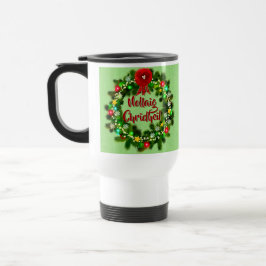 Taza De Viaje Navidades escoceses de Nollaig Chridheil
