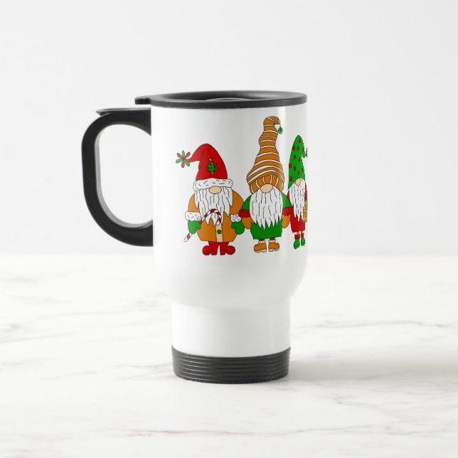 Taza De Viaje Navidades festivos bonitos (Izquierda)