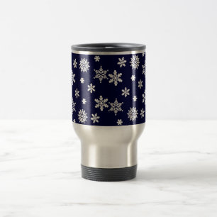 Taza De Viaje Navidades Hanukkah y vacaciones