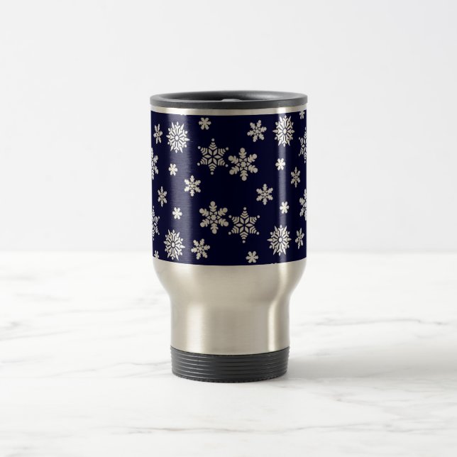 Taza De Viaje Navidades Hanukkah y vacaciones (Centro)