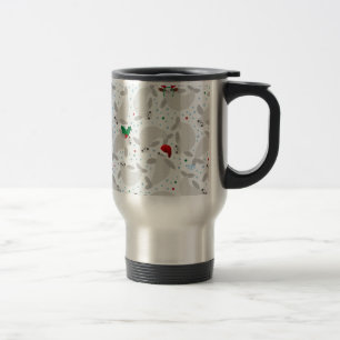 Taza De Viaje navidades manatee