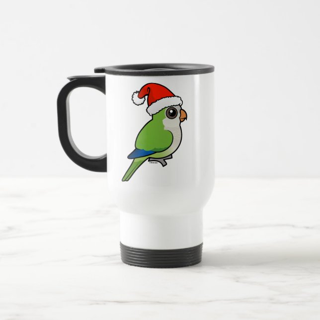 Taza De Viaje Navidades Monk Parakeet (Izquierda)