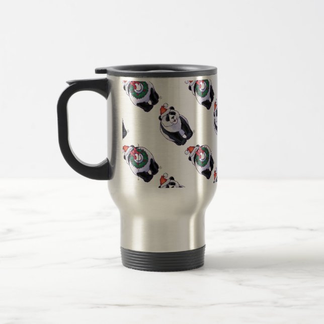 Taza De Viaje Navidades Panda Bear (Izquierda)