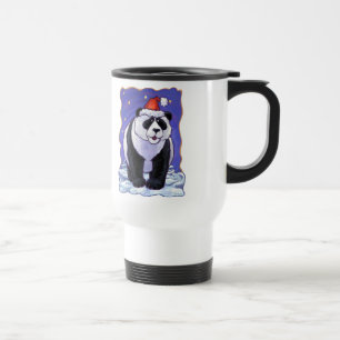 Taza De Viaje Navidades Panda Bear