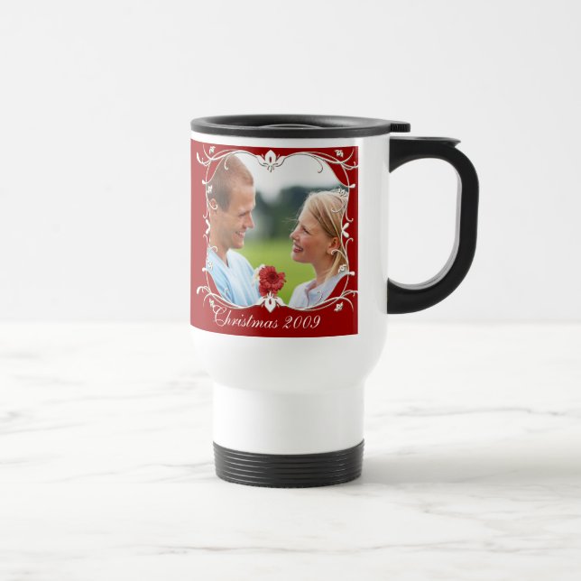 Taza De Viaje Navidades Photo Mug (Derecha)