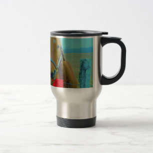 Taza De Viaje navidades retro Caballo