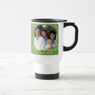 Taza De Viaje Navidades rojos Foto de barrido de viaje inoxidabl