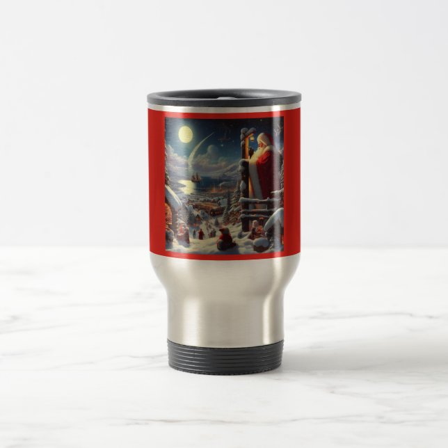 Taza De Viaje Navidades Santa Claus 5 (Centro)