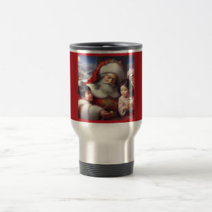 Taza De Viaje Navidades Santa con niños 5