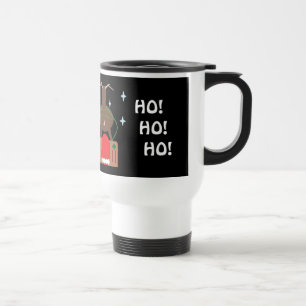TAZA DE VIAJE NAVIDADES SANTA SLEIGH & REINDEN VIAJAN MUG