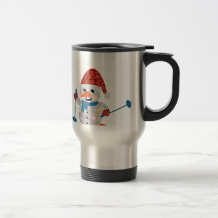 Taza De Viaje navidades snowman