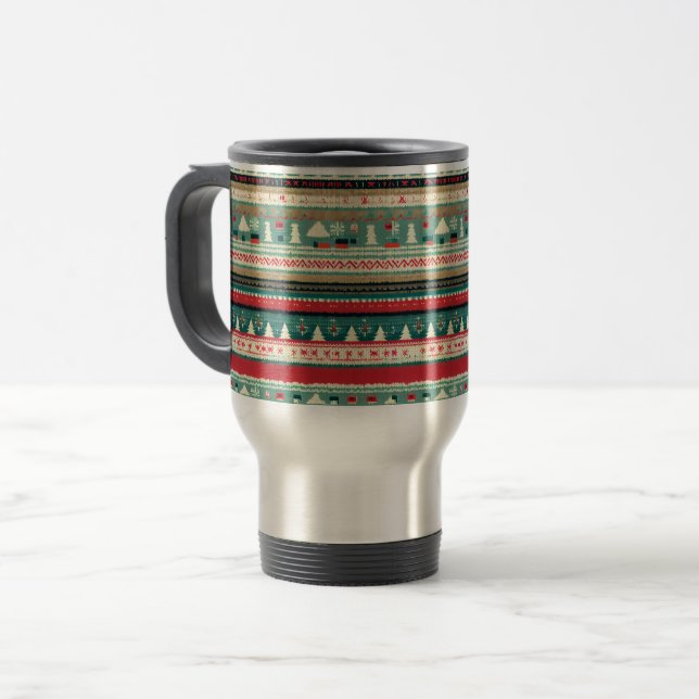 Taza De Viaje Navidades Suéter 3 (Anverso izquierdo)