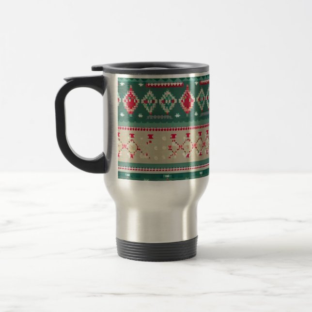 Taza De Viaje Navidades Suéter feo 2 (Izquierda)