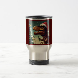 Taza De Viaje Navidades T-Rex 4