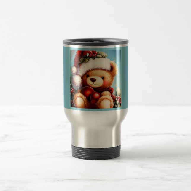 Taza De Viaje Navidades Teddy Bear 4 (Centro)