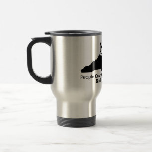Taza De Viaje NC Bird Atlas Travel Mug, 15 oz