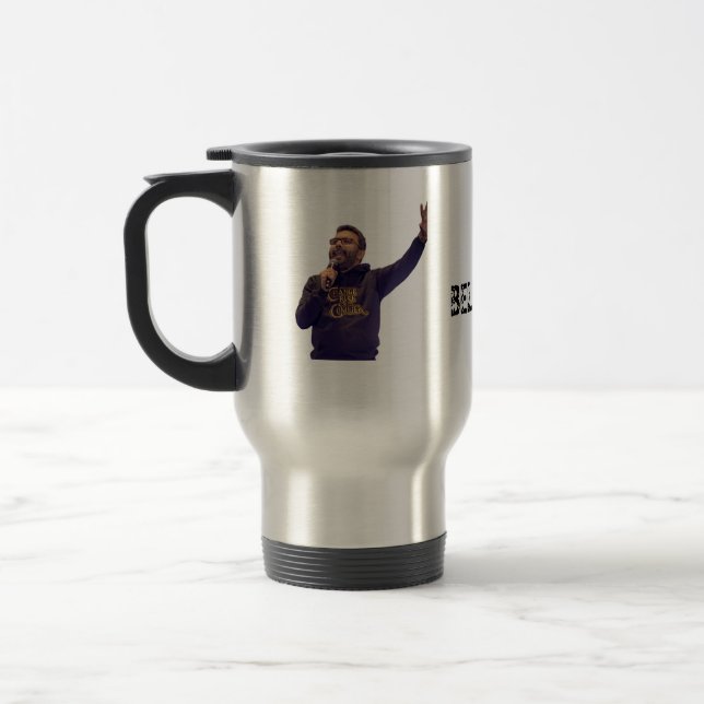 TAZA DE VIAJE NEBER NUNCA SE RINDE (Izquierda)