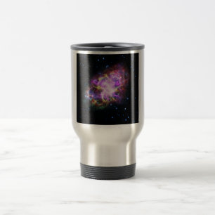 Taza De Viaje Nebulosa de cangrejo Supernova Compuesto de hubble