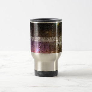 Taza De Viaje negocios como de costumbre