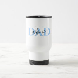 Taza De Viaje Negrita Pastel DAD | Regalo del Día del Padre Mode