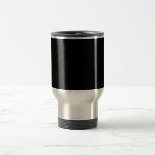 Taza De Viaje Negro-negro, simplemente elegante