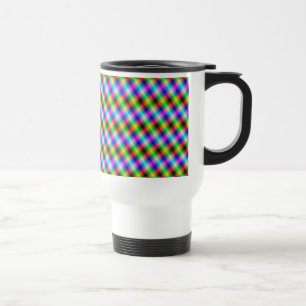 Taza De Viaje Neon Crosshatch